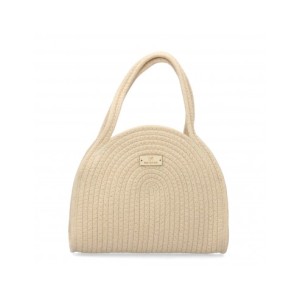 Bolso de hombro para mujer, material de rafia, diseño elegante y moderno ideal para verano.