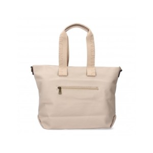 Bolso de hombro para mujer, diseño moderno con correas ajustables, compartimento principal con cremallera