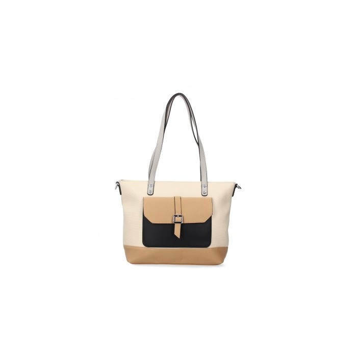 Bolso de hombro para mujer, diseño moderno, Compartimento Principal con Cremallera.