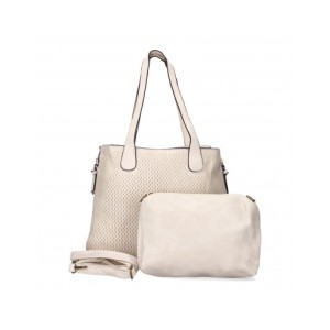 Bolso de hombro para mujer con dos piezas.